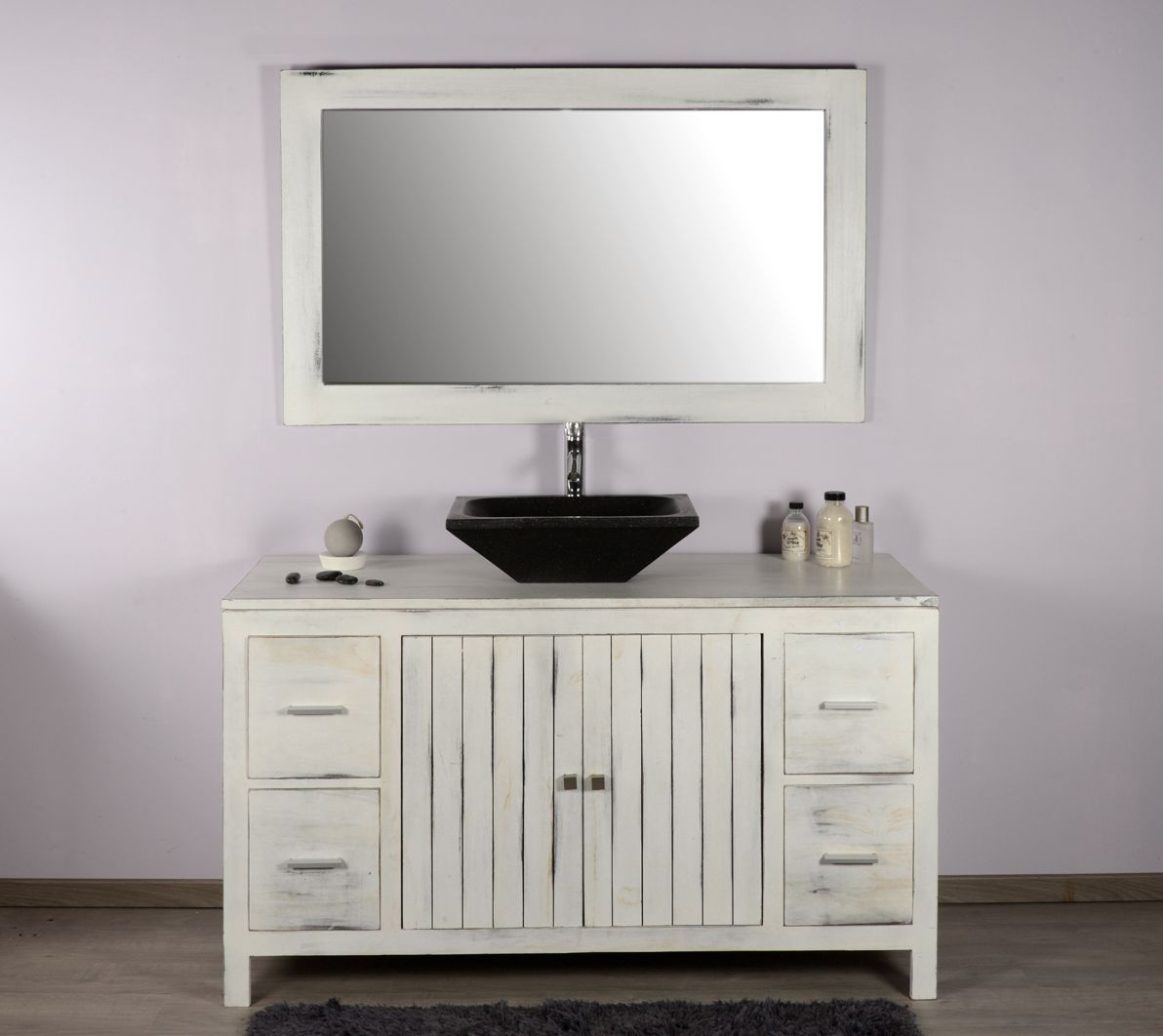 Armoire De Salle De Bain Blanc