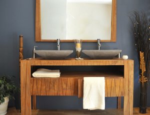 Meuble De Salle De Bain En Teck Saniteck